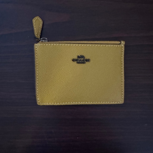 Coach wallet card holder with key ring - Picture 1 of 5